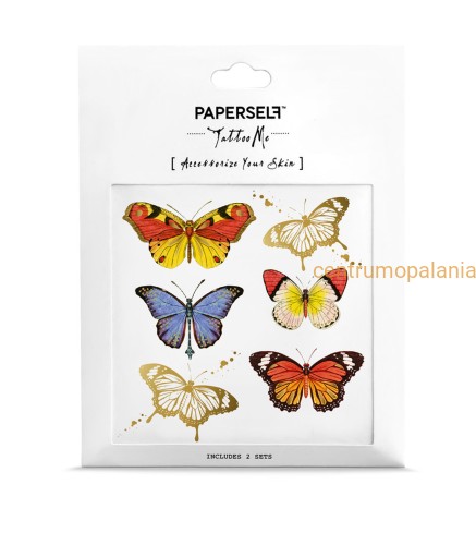 Tatuaż tymczasowy Butterflies Paperself