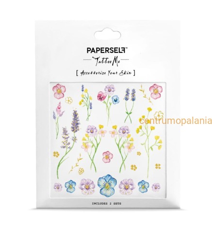 Tatuaż wodny naklejany Little garden 2szt Paperself