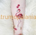 Tatuaż naklejka Flamingo Paperself