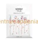 Tatuaż zmywalny Flower Script Paperself