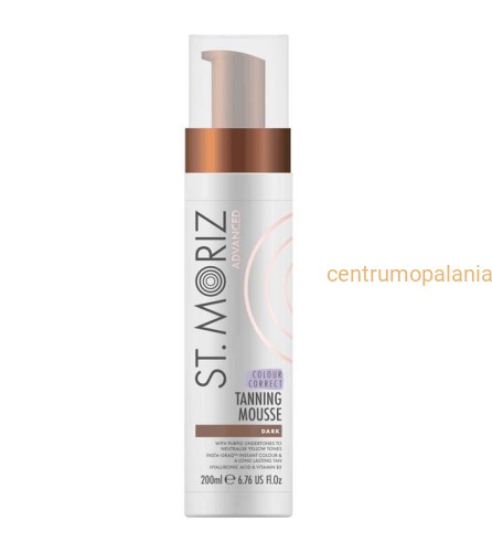 St.Moriz advanced tanning mousse pianka dark 200ml
