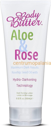 Body Butter Aloe&amp;Rose Dark Tanning Lotion