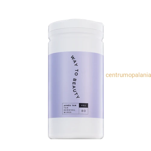 Chusteczki do usuwania samoopalacza Way to Beauty
