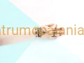 Tatuaż naklejany na rękę Paperself Henna Black
