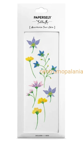 Paperself Tatuaż naklejany wodny Pastel Palette