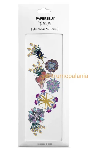Paperself Tatuaż naklejany wodny Winged Botanica