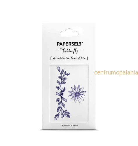 Paperself tatuaż naklejka Mini Rosy and Daisy