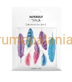 Tatuaż wodny naklejany Colour Feathers 2szt Paperself