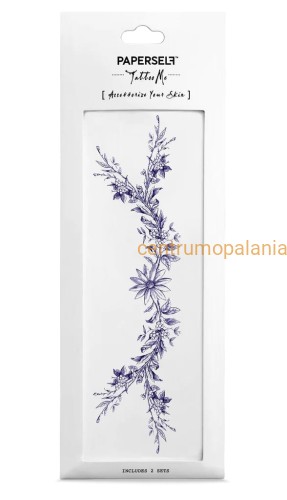Tatuaż naklejka tymczasowa Rosy and Daisy Chain Paperself