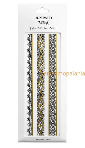 Tatuaż naklejany Celtic Bracelets Paperself