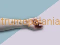 Tatuaż naklejany język migowy Paperself