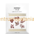 Tatuaż tymczasowy naklejany Burgundy Garden Bracelet Paperself