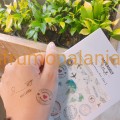 Tatuaż wodny naklejany Travel 2szt Paperself
