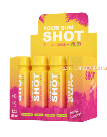 Soleo Sun Shot suplement diety mango 12 szt