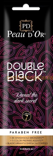 Peau d'Or Double Black Tanning Lotion saszetka