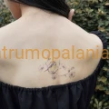 Tatuaż przyklejany naklejka tymczasowa Paperself Blue Bird