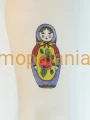 Paperself tatuaż przyklejny naklejka wodna tymczasowa Russian Doll