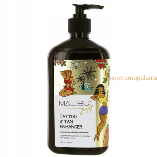 Malibu Gold krem po opalaniu z ochroną tatuaży