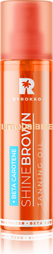 Byrokko Shine Brown Beta Carotene Tanning Oil
