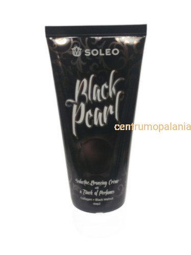 Soleo Black Pearl balsam brązujący z kolagenem