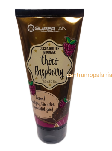 SuperTan Choco Raspberry Bronzer z masłem kakaowym 150ml