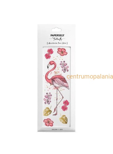Tatuaż naklejka Flamingo Paperself