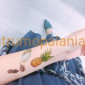 Tatuaż tymczasowy naklejany Pineapples 2szt Paperself