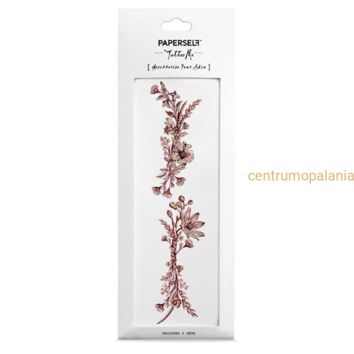 Tatuaż naklejany Burgundy Garden 2szt Paperself