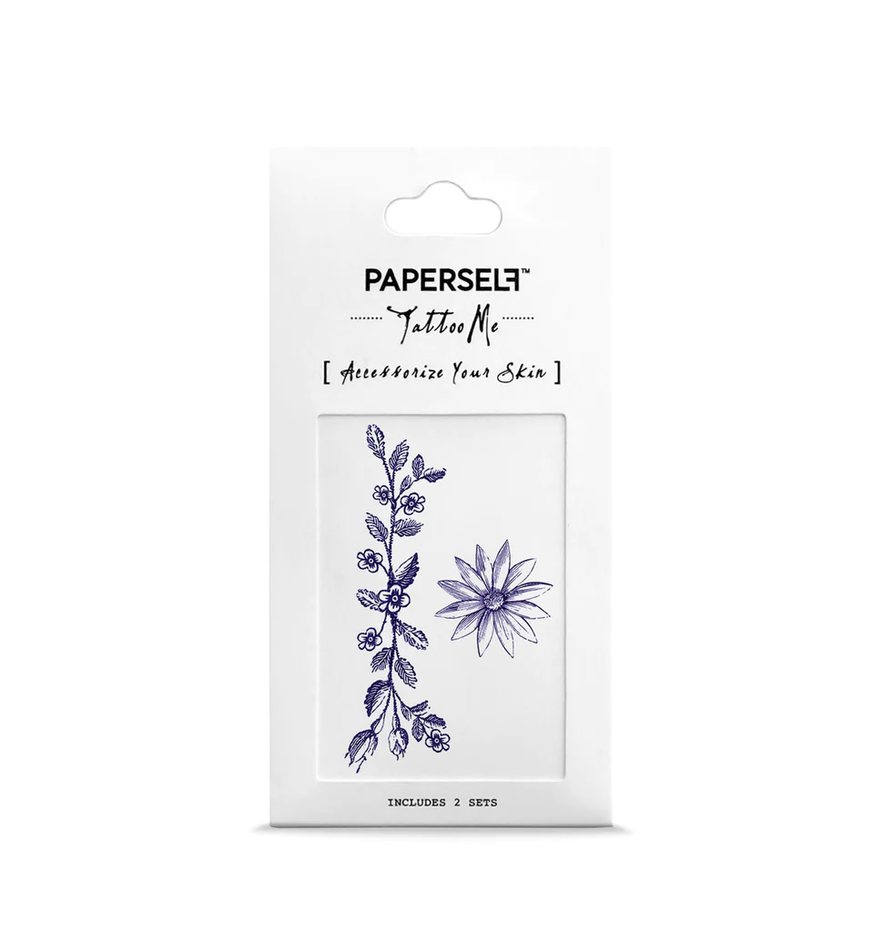Paperself tatuaz tymczasowy naklejany Rosy Daisy