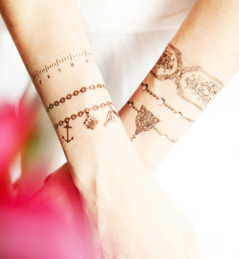 Tatuaż damski naklejka My Favourite Thins - Chars Bracelet Paperself