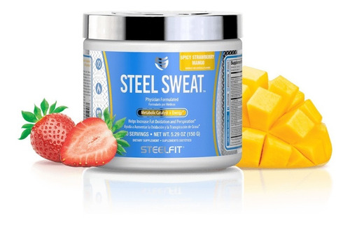 Steelfit Steel Sweat Przedtreningowy suplement na poprawę kardio i spalanie tłuszczu