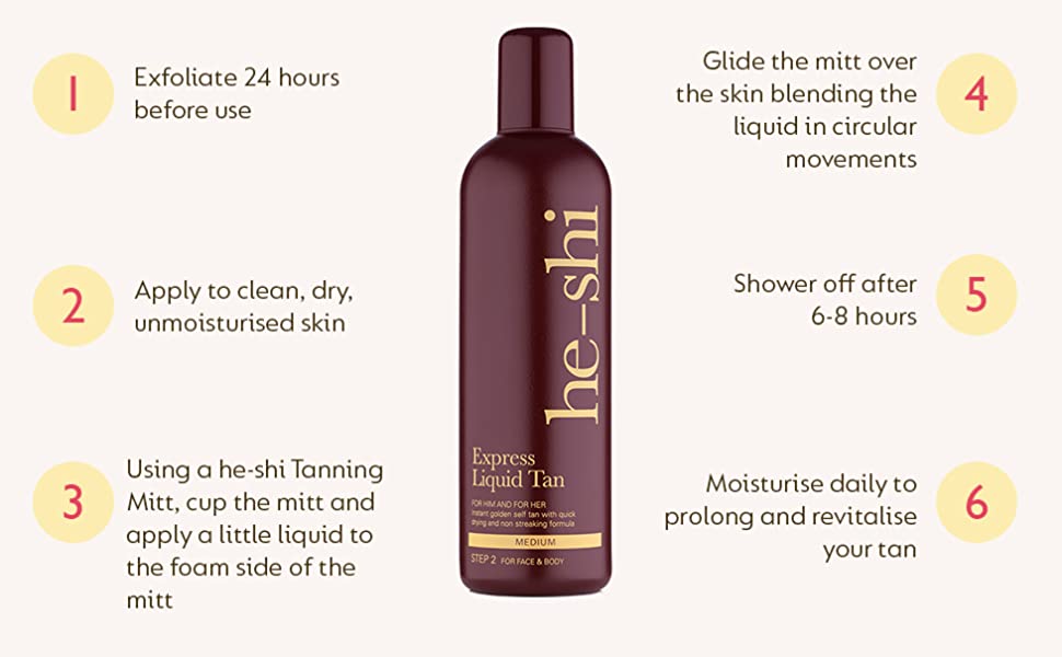 He-Shi Gradual Tan stopniowy samoopalacz