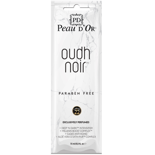PeauOudh Noir luksusowy krem do opalania w saszetce