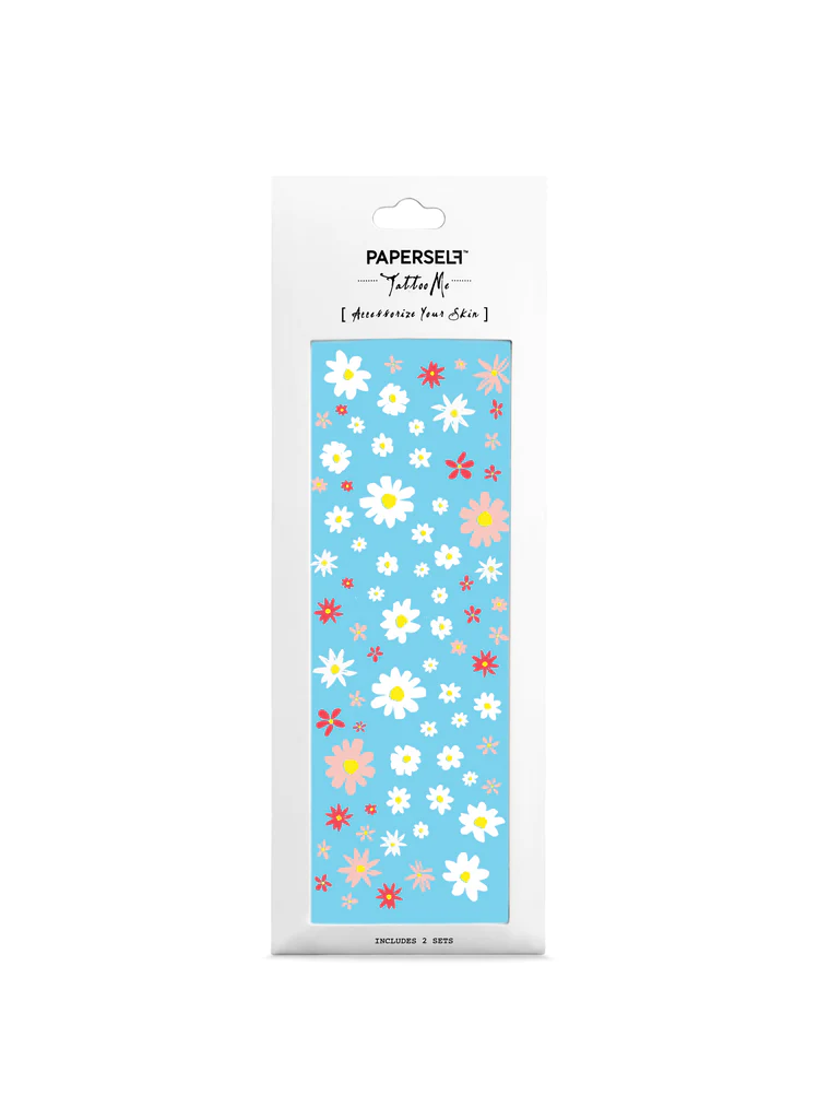 Paperself tatuaż wodny naklejany Hippie Daisy