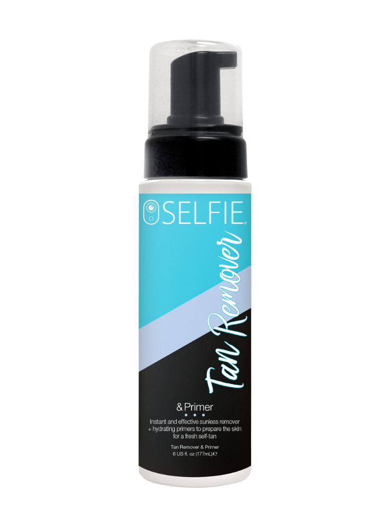 Selfie Tan Remover pianka do usuwania samoopalacza z podkładem