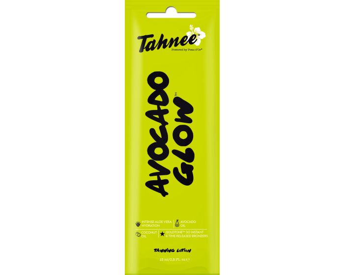 Tahnee Avocado Glow balsam brązujący do opalania w solarium w saszetce