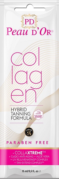 Peau dOr balsam Collagen Hybrid saszetka do solarium