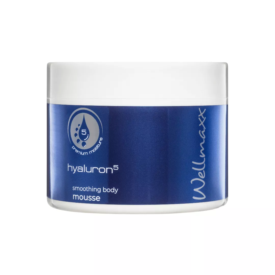 Wellmaxx Hyaluron⁵ Body Mousse mus wygładzający do ciała z kwasem ...